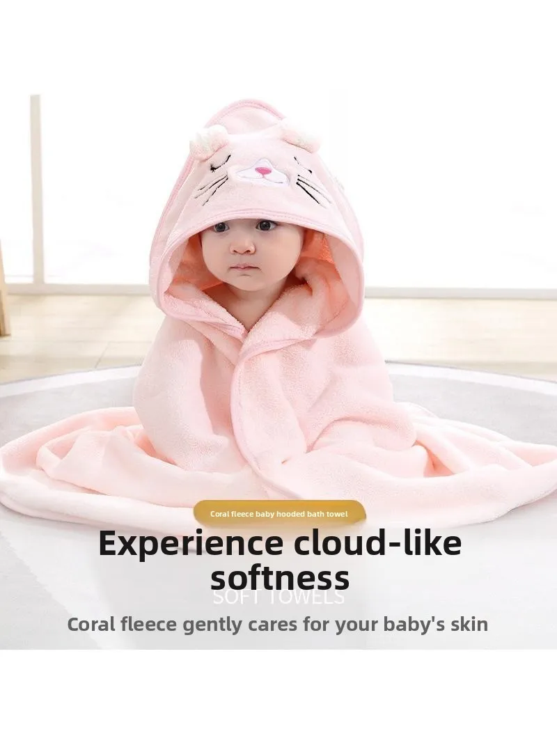 Children's Bath Towel Baby Wrap Coral Fce Embroidered Cartoon Hood Anti-Ki Robe Coral Fce Baby Robe Bath Towel
Children's Bath Towel Baby Wrap Coral Fce Embroidered Cartoon Hood Anti-Ki Robe Coral Fce Baby Robe Bath Towel