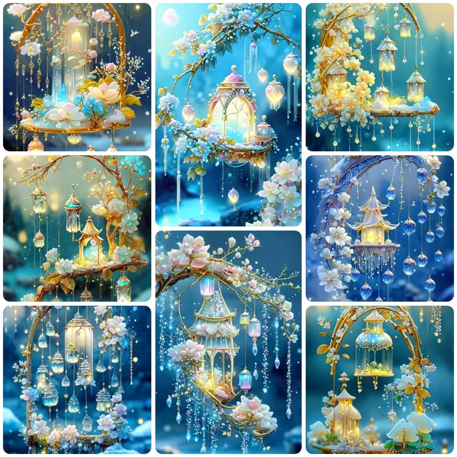 DIY Enchanted Lantern & Blossom Jigsaw Puzzle, Magical Golden Branch with Hanging Lights, Whimsical Fantasy Art for Home Decor
DIY Enchanted Lantern & Blossom Jigsaw Puzzle, Magical Golden Branch with Hanging Lights, Whimsical Fantasy Art for Home Decor