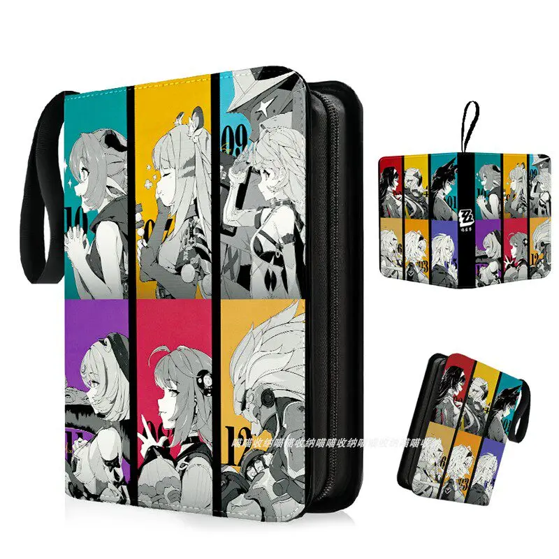 400pcs/900pcs Zenless Zone Zero Card Album Book Folder Anime Collections Zipper Cards Binder Holder Toy Gift
400pcs/900pcs Zenless Zone Zero Card Album Book Folder Anime Collections Zipper Cards Binder Holder Toy Gift