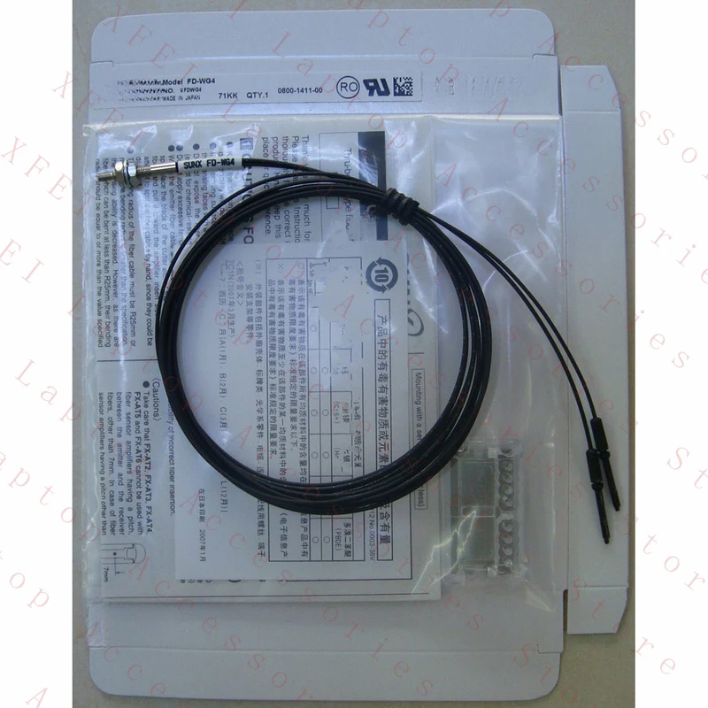 D 1PC FOR Panasonic SUNX FD-WG4 Fiber Optic Cable Sensor FDWG4 New
D 1PC FOR Panasonic SUNX FD-WG4 Fiber Optic Cable Sensor FDWG4 New