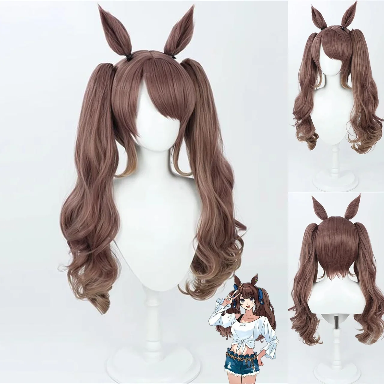 Парик для косплея Uma Musume Pretty Derby Tosen Jordan, парик для аниме-персонажей, парик для игровых вечеринок, термостойкий синтетический парик
Парик для косплея Uma Musume Pretty Derby Tosen Jordan, парик для аниме-персонажей, парик для игровых вечеринок, термостойкий синтетический парик