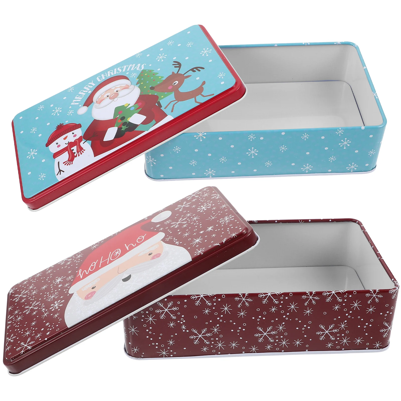 2 Pcs C Tinplate Containers Storage Christmas Containers Cookies Chocolate Gifts Christmas Tinplate Box Large
2 Pcs C Tinplate Containers Storage Christmas Containers Cookies Chocolate Gifts Christmas Tinplate Box Large