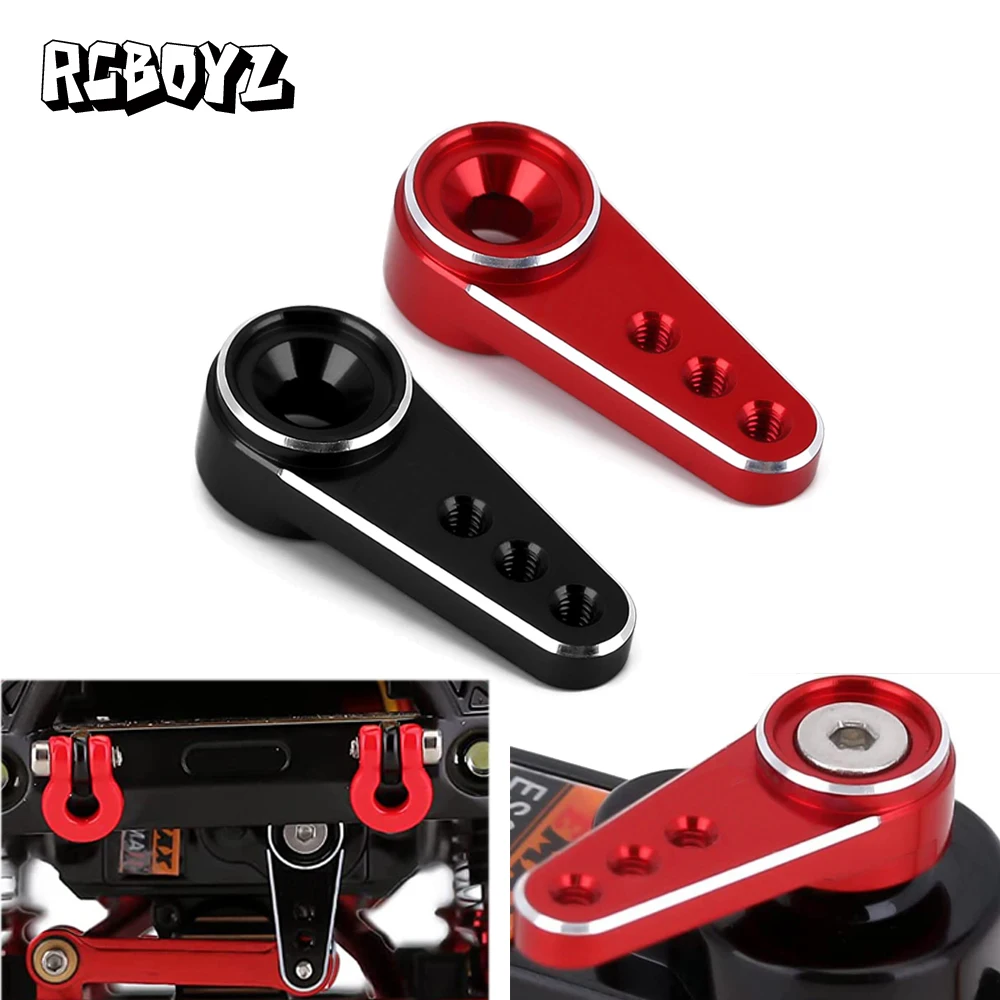 RCBOYZ Aluminum Servo Horn 25T Tooth Steering Arm for 1/18 RC Crawler Car TRX4M Servo Holder for Rc Car Upgrade Part Accessories
RCBOYZ Aluminum Servo Horn 25T Tooth Steering Arm for 1/18 RC Crawler Car TRX4M Servo Holder for Rc Car Upgrade Part Accessories