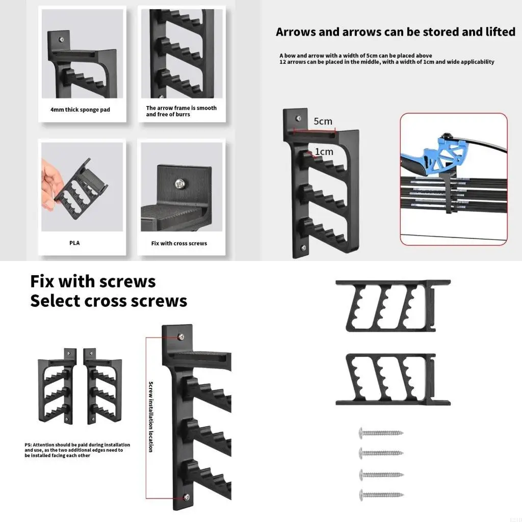 Arrows Wall Hanging Bracket Bows Holder Wall Mounted Bows Display Rack Enduring
Arrows Wall Hanging Bracket Bows Holder Wall Mounted Bows Display Rack Enduring