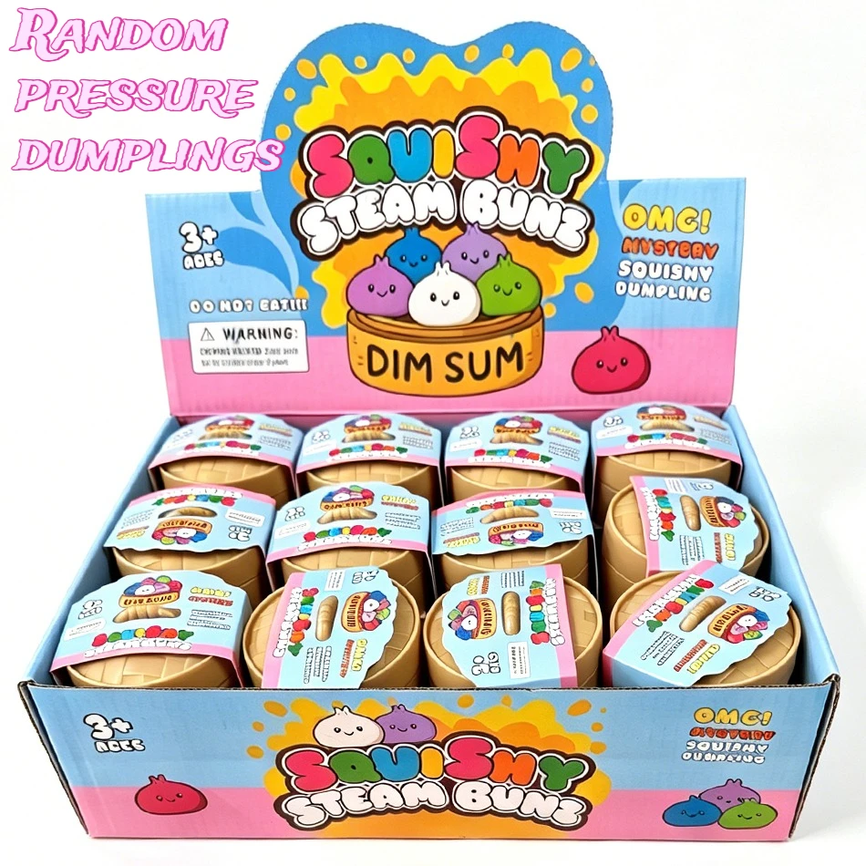 Colorful Dumpling Squishy Toy Blind Box - Simulated Food Stress Relief Anxiety Relief Cute Squeeze Reliever Happiness Inducer
Colorful Dumpling Squishy Toy Blind Box - Simulated Food Stress Relief Anxiety Relief Cute Squeeze Reliever Happiness Inducer