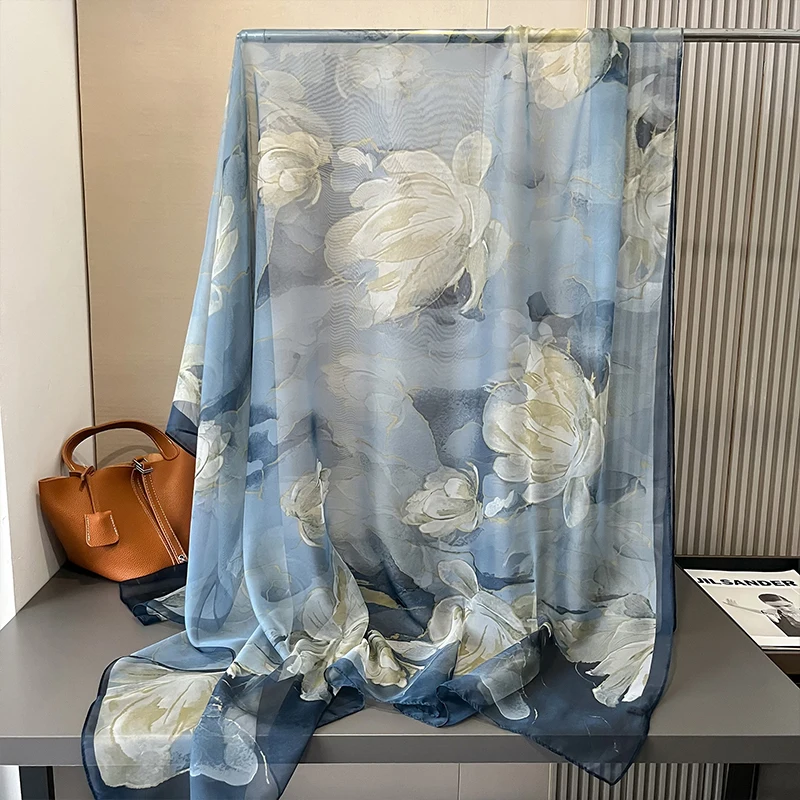180cm*130cm Luxury Print Scarf Elegant Thin Breathable Shawl Women Big Size Sunscreen Windproof Head Wrap Travel Beach Towe
180cm*130cm Luxury Print Scarf Elegant Thin Breathable Shawl Women Big Size Sunscreen Windproof Head Wrap Travel Beach Towe