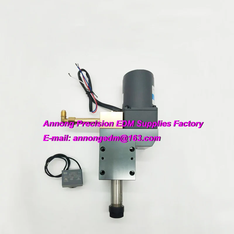Taiwan Drill Machine Rotating Head with Motor (110VAC), Spindle assembly set for EDM drilling machines Nitto,HCM,Ocean,Aristech
Taiwan Drill Machine Rotating Head with Motor (110VAC), Spindle assembly set for EDM drilling machines Nitto,HCM,Ocean,Aristech