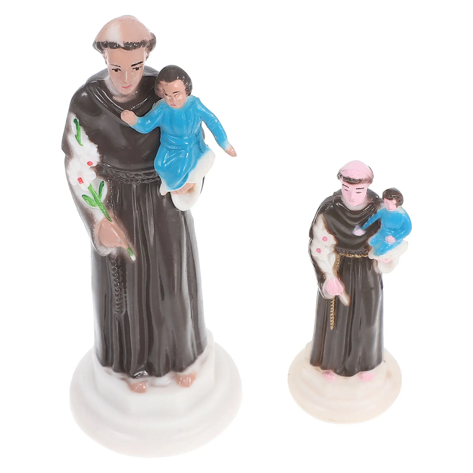 2pcs Catholic Religious Figurines Elegant European Design Baby Jesus Statue Shelf Decorations Family Sculpture
2pcs Catholic Religious Figurines Elegant European Design Baby Jesus Statue Shelf Decorations Family Sculpture