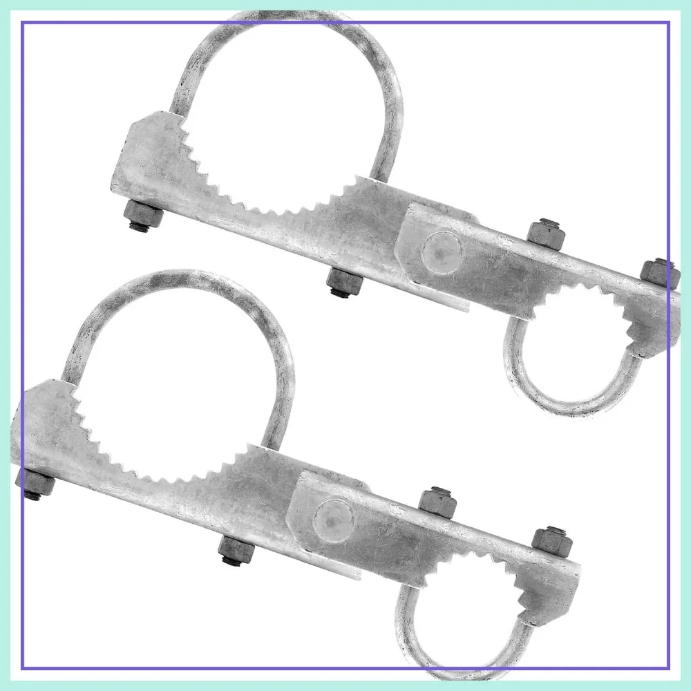 Heavy Duty Gate Hinge for 3-1/2" Post, 1-5/8"-1-7/8" Frame, 180° Swing, Galvanized Steel, 2 Pack
Heavy Duty Gate Hinge for 3-1/2" Post, 1-5/8"-1-7/8" Frame, 180° Swing, Galvanized Steel, 2 Pack