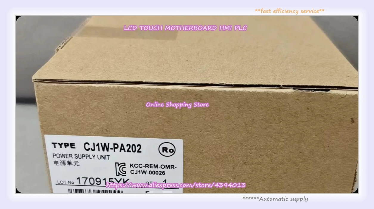 CJ1W-PA202 New Boxed In Stock
CJ1W-PA202 New Boxed In Stock