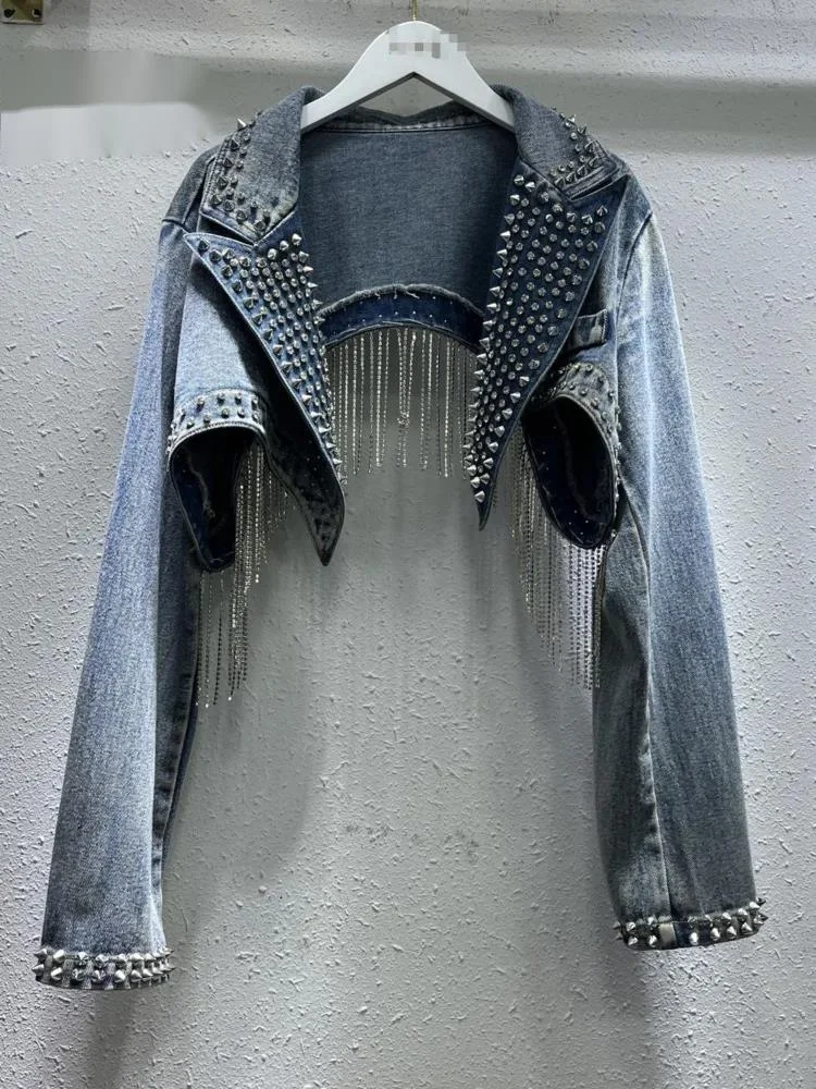 2026 new spring and autumn fashion women clothing turn-down collar full sleeves rhine tassels short jacket d7CIZ
2026 new spring and autumn fashion women clothing turn-down collar full sleeves rhine tassels short jacket d7CIZ