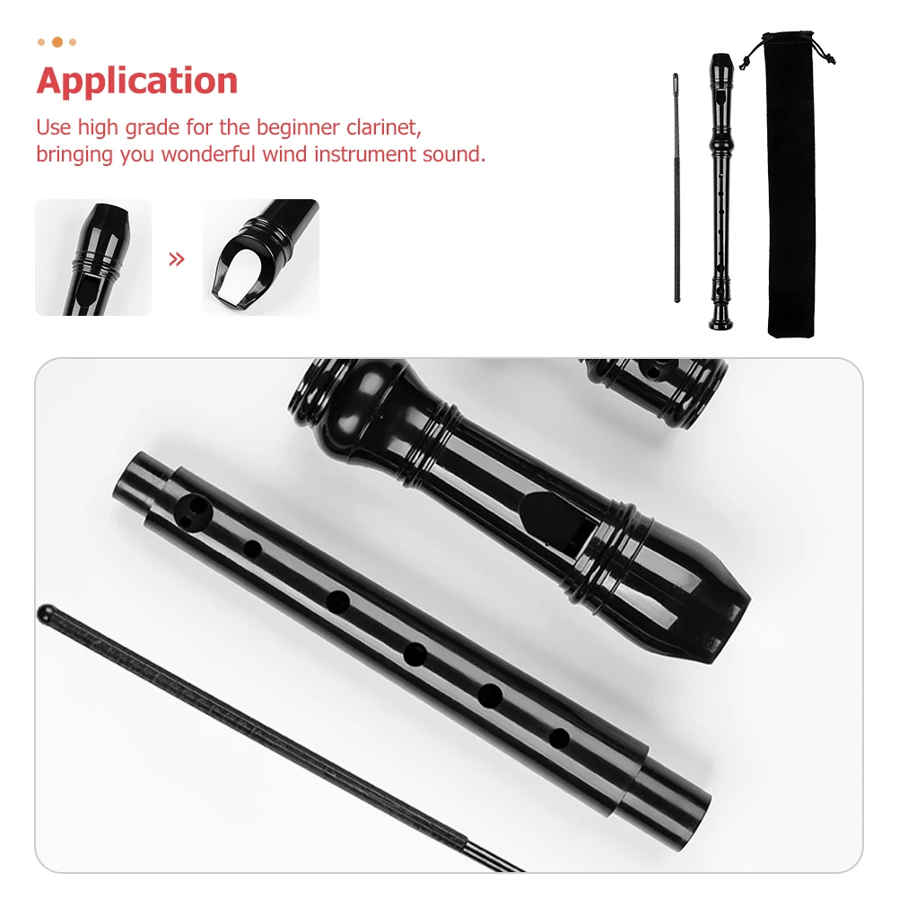 3 set Portable Children Clarinet 8-Hole Professional Wind Instrument Lightweight ABS Material
3 set Portable Children Clarinet 8-Hole Professional Wind Instrument Lightweight ABS Material
