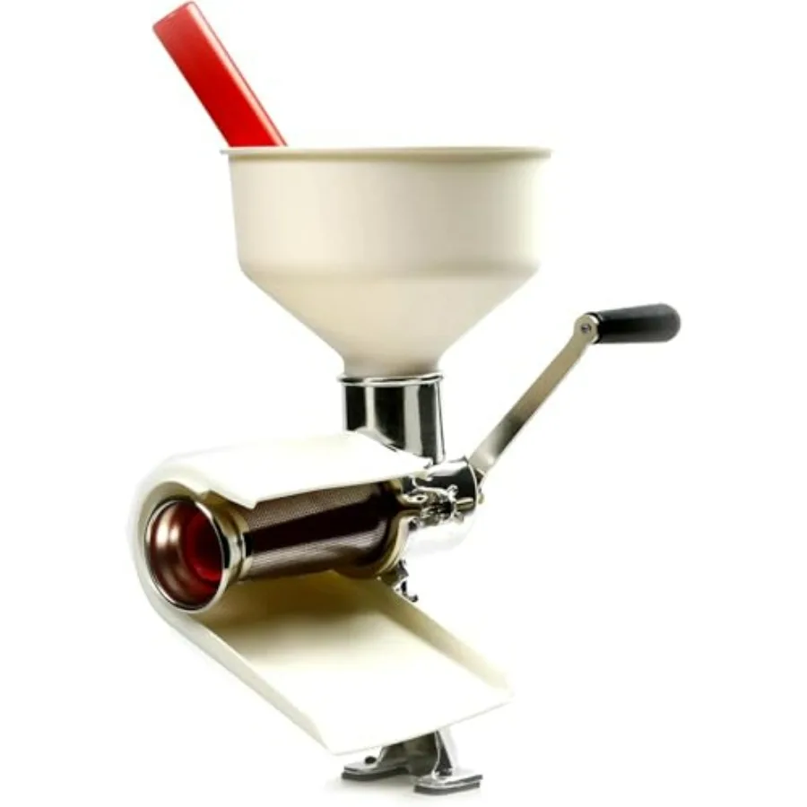 Food Mill for Tomato Sauce Tomato Juicer Stainless Steel Red Efficient Tomato Mill for Smooth Sauces and Purees
Food Mill for Tomato Sauce Tomato Juicer Stainless Steel Red Efficient Tomato Mill for Smooth Sauces and Purees