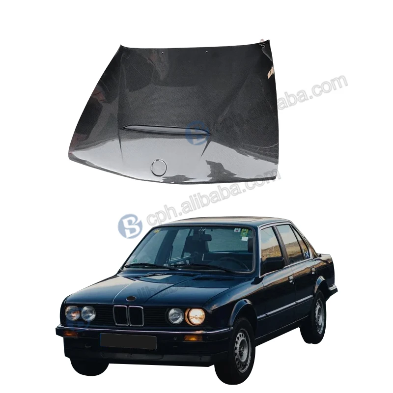 Передний сменный черный капот из углеродного волокна в стиле GTS для BMW E30, карбоновый капот
Передний сменный черный капот из углеродного волокна в стиле GTS для BMW E30, карбоновый капот