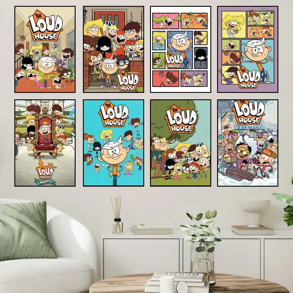 Cartoon The L-Loud H-House Poster Prints Wall Painting Bedroom Living Room Decoration Office Home
Cartoon The L-Loud H-House Poster Prints Wall Painting Bedroom Living Room Decoration Office Home