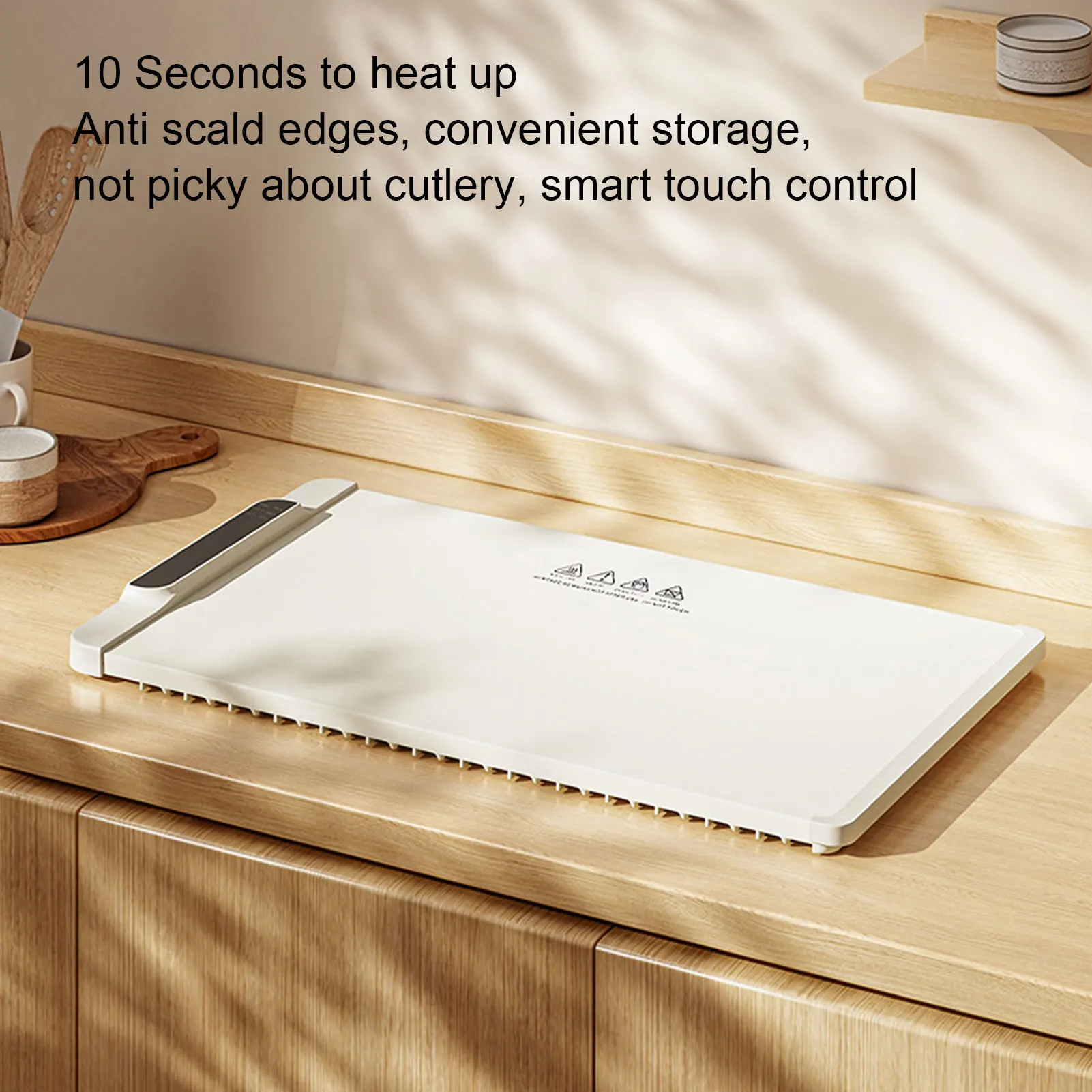 Коврик для подогрева еды, силиконовый электрический поднос для подогрева, складной нагреватель, коврик для еды с автоматическим таймером для вечеринок, встреч, повседневного использования
Коврик для подогрева еды, силиконовый электрический поднос для подогрева, складной нагреватель, коврик для еды с автоматическим таймером для вечеринок, встреч, повседневного использования