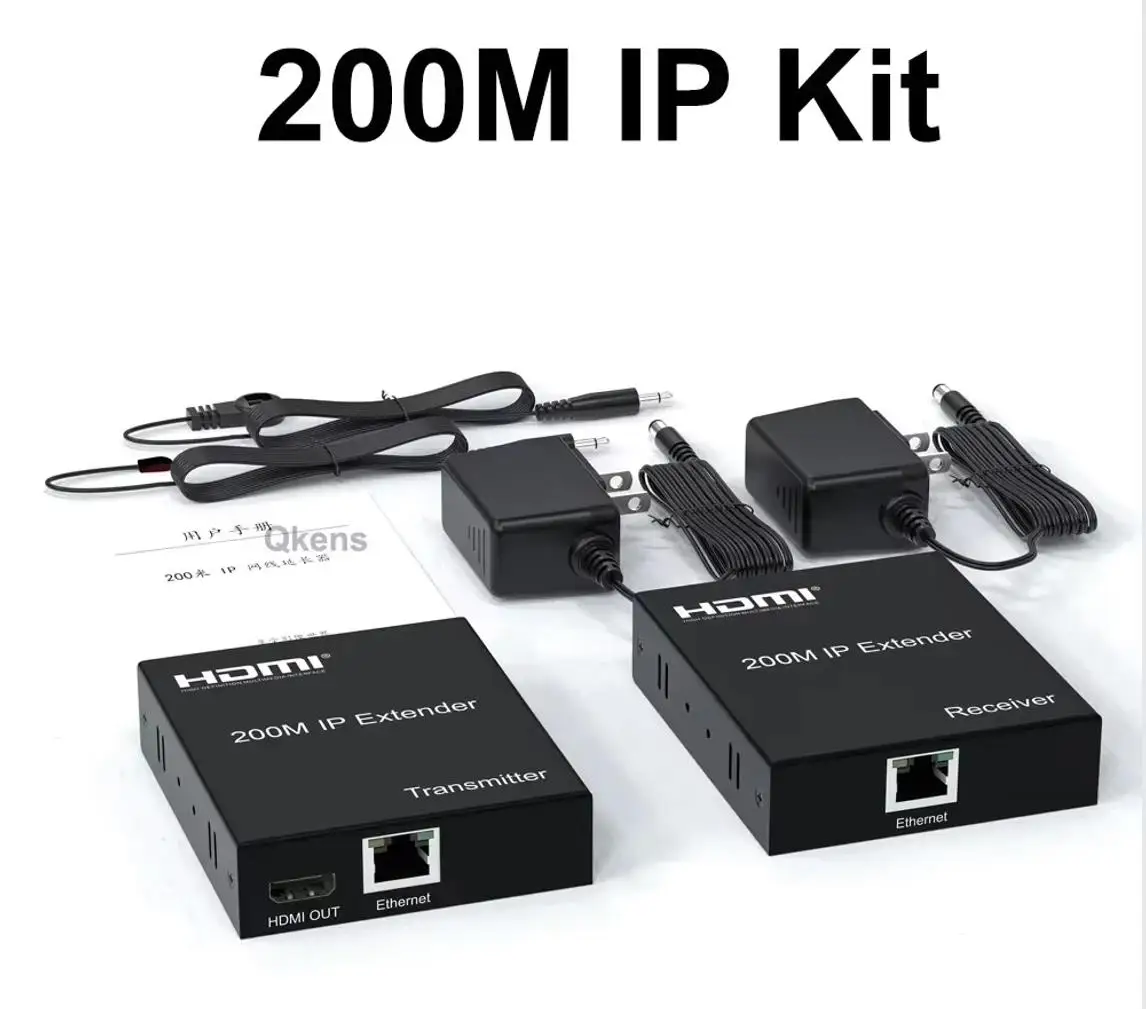 IP-удлинитель HDMI, 150 м, удлинитель кабеля Ethernet HDMI, 200 м, через сетевой кабель Cat5e Cat6, видеопередатчик и преобразователь приемника
IP-удлинитель HDMI, 150 м, удлинитель кабеля Ethernet HDMI, 200 м, через сетевой кабель Cat5e Cat6, видеопередатчик и преобразователь приемника