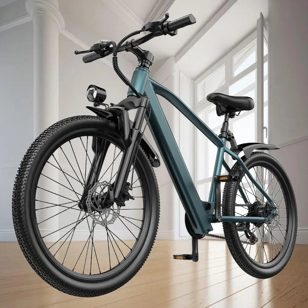 26" 24" Electric Bike For Adults 500W Brushless Motor 374Wh/468Wh Removable Battery 19 MPH Commuting Electric Mountain Bike
26" 24" Electric Bike For Adults 500W Brushless Motor 374Wh/468Wh Removable Battery 19 MPH Commuting Electric Mountain Bike