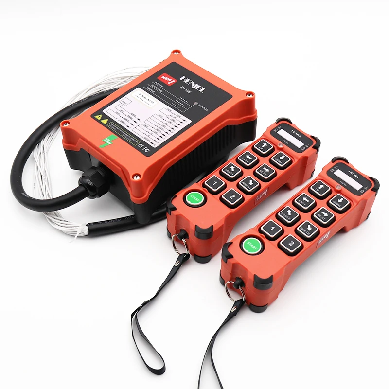 H108 Industrial remote control car tail aircraft crane lifting remote control 8 key single speed wireless remote control DC12v
H108 Industrial remote control car tail aircraft crane lifting remote control 8 key single speed wireless remote control DC12v