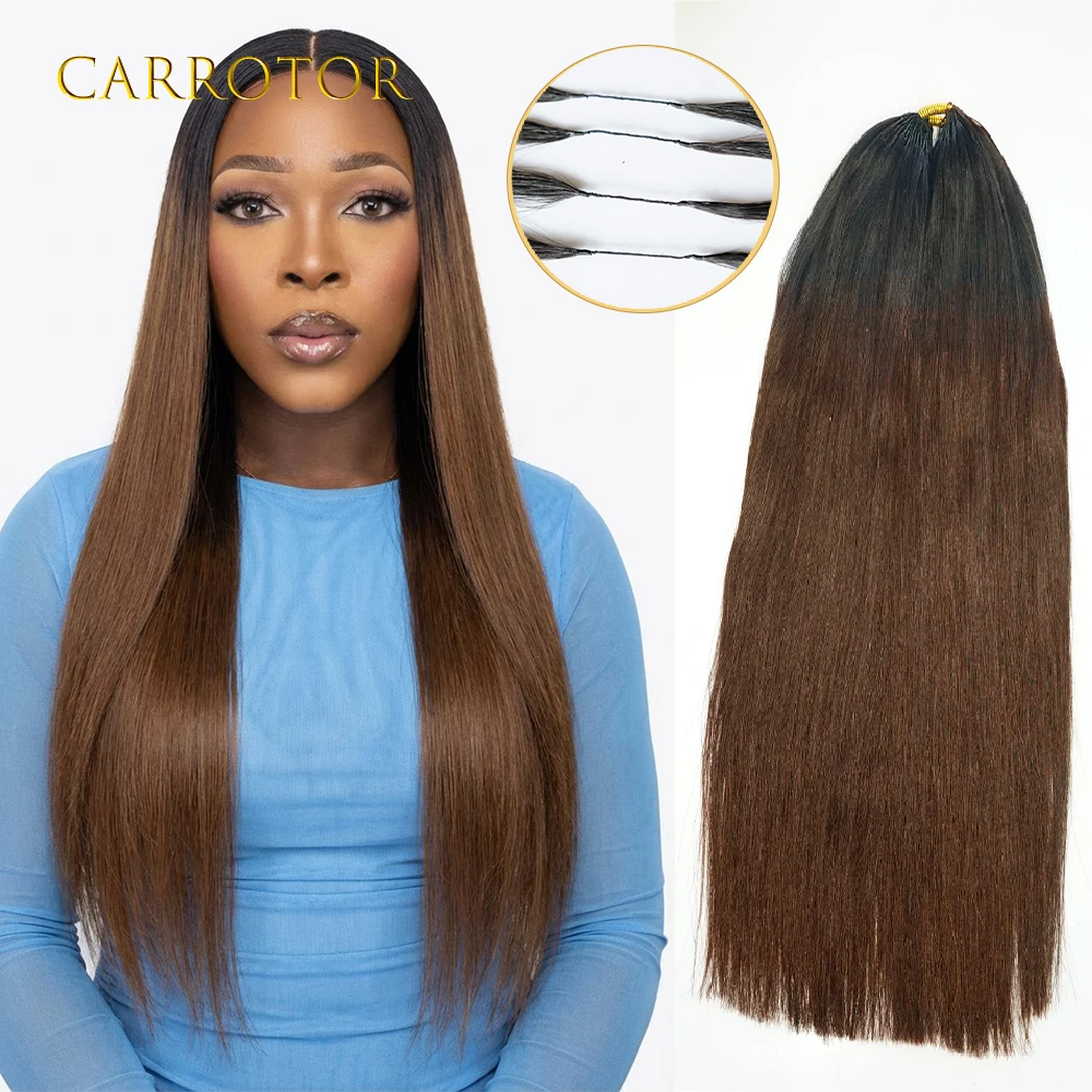 Knotless Pre-Separated Crochet Straight Ombre Brown Color Feather Crochet Braid Hair Extensions Virgin Hair Extensions For Woman
Knotless Pre-Separated Crochet Straight Ombre Brown Color Feather Crochet Braid Hair Extensions Virgin Hair Extensions For Woman