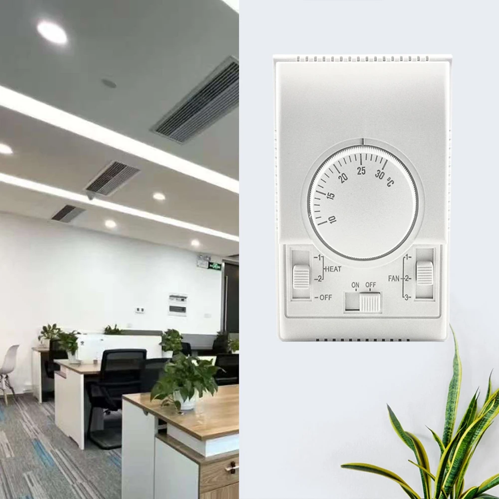 Термостат для центральной системы кондиционирования воздуха с ручным поворотным переключателем для режимов обогрева и охлаждения
Термостат для центральной системы кондиционирования воздуха с ручным поворотным переключателем для режимов обогрева и охлаждения