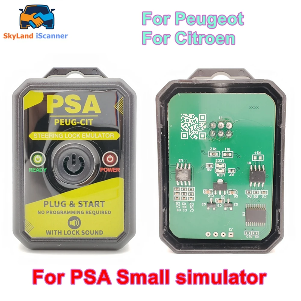 New Steering Lock Emulator Simulator for PSA Peugeot/Citroen No Need Programming Plug and Start With Lock Sound With Lock Sound
New Steering Lock Emulator Simulator for PSA Peugeot/Citroen No Need Programming Plug and Start With Lock Sound With Lock Sound