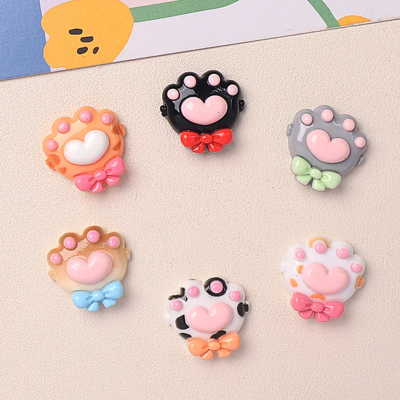 Kawaii Kitten Paw Resin Cartoon Cabochon 20pcs Resin Flatbacks for DIY Jewelry Making Wholesale Scrapbook Decoration Accessory
Kawaii Kitten Paw Resin Cartoon Cabochon 20pcs Resin Flatbacks for DIY Jewelry Making Wholesale Scrapbook Decoration Accessory