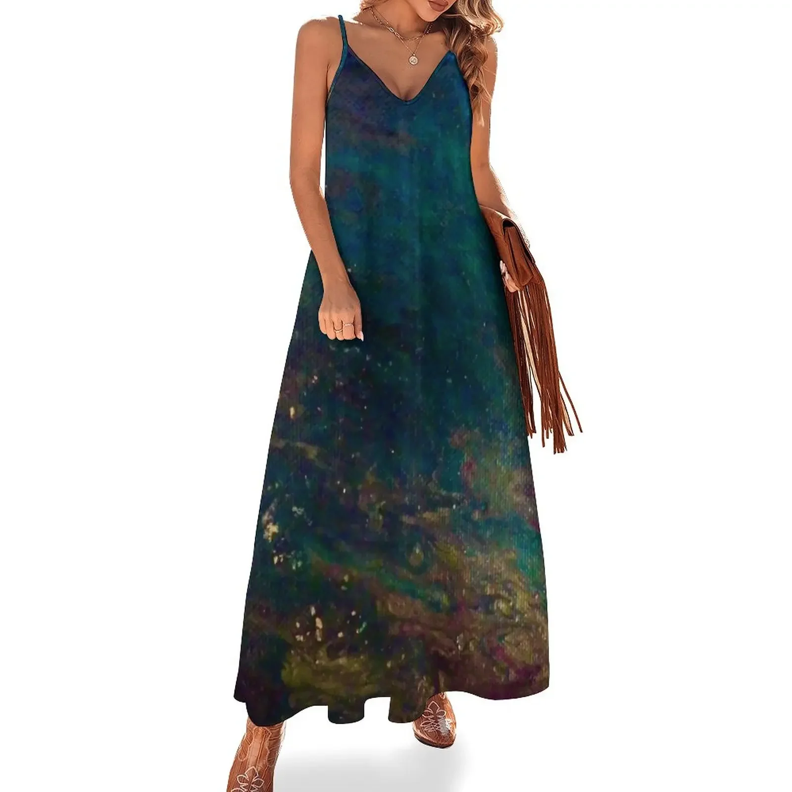 Acrylic Pour No 2 Sleeveless Dress birthday dresses for women dress for women 2025
Acrylic Pour No 2 Sleeveless Dress birthday dresses for women dress for women 2025