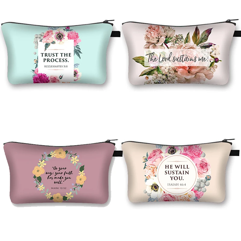 Bible Verse He Will Sustain You Cosmetic Bag Women Christian Bible Verse Makeup Bags Casual For Travel Kawaii Lipstick Bag Gift
Bible Verse He Will Sustain You Cosmetic Bag Women Christian Bible Verse Makeup Bags Casual For Travel Kawaii Lipstick Bag Gift