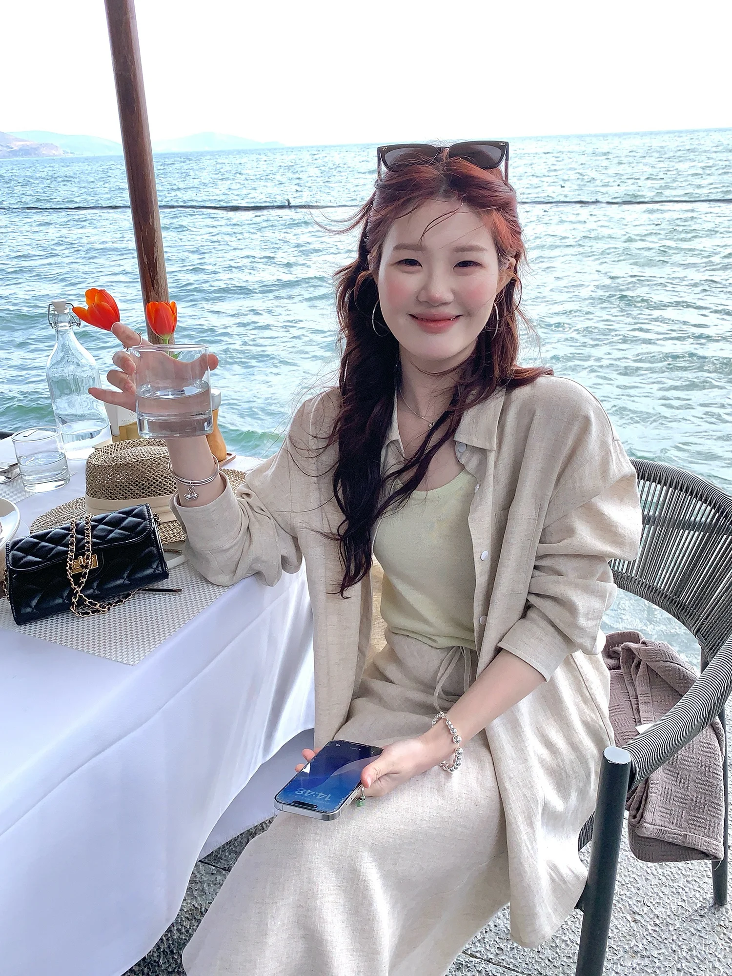 Loose Silk Linen Shirt Women's Midi Skirt Fashion Set Spring Season Buttoning Loose Style Regular Sleeve Long Collar Top
Loose Silk Linen Shirt Women's Midi Skirt Fashion Set Spring Season Buttoning Loose Style Regular Sleeve Long Collar Top