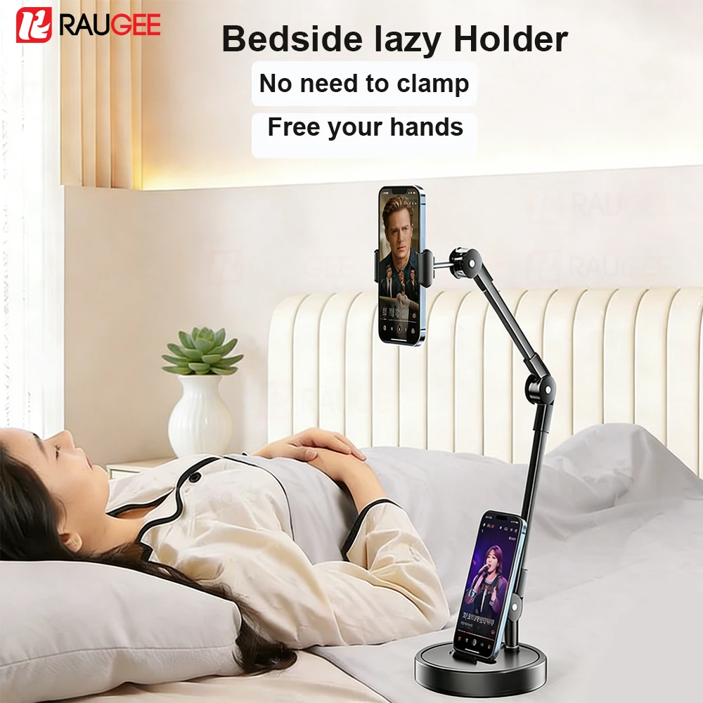 Ленивый держатель для телефона для прикроватной тумбочки, многоугольный регулируемый кронштейн для телефона, гибкая длинная подставка для телефона-кровати для прямой трансляции
Ленивый держатель для телефона для прикроватной тумбочки, многоугольный регулируемый кронштейн для телефона, гибкая длинная подставка для телефона-кровати для прямой трансляции