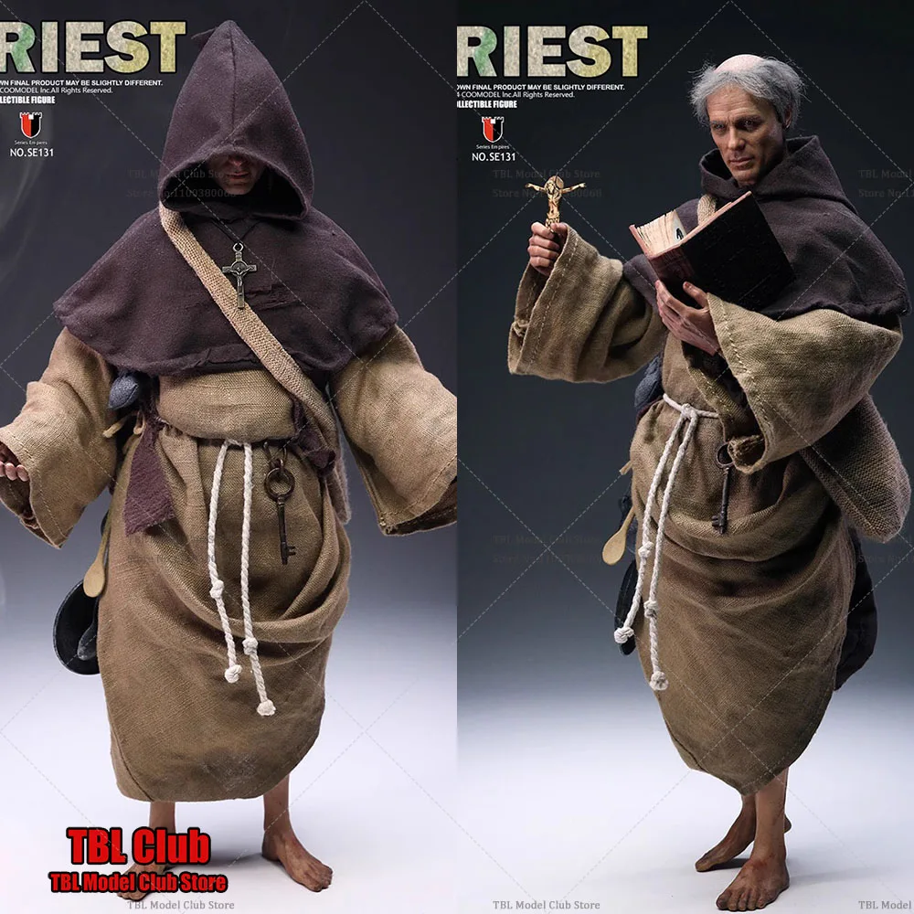 In Stock COOMODEL SE131 1/6 Scale Collectible Empire Series Medieval Priest 12inchs Action Figure Full Set Model Toys
In Stock COOMODEL SE131 1/6 Scale Collectible Empire Series Medieval Priest 12inchs Action Figure Full Set Model Toys