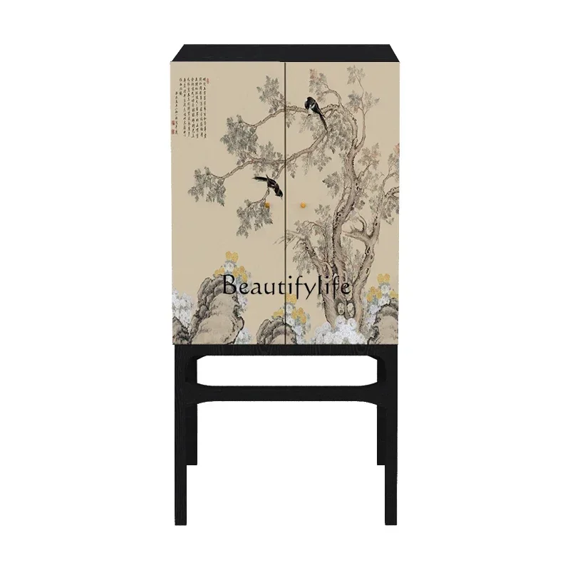 05-*Chinese solid wood cabinet, multi-functional entrance, high-end decoration, modern simplicity
05-*Chinese solid wood cabinet, multi-functional entrance, high-end decoration, modern simplicity