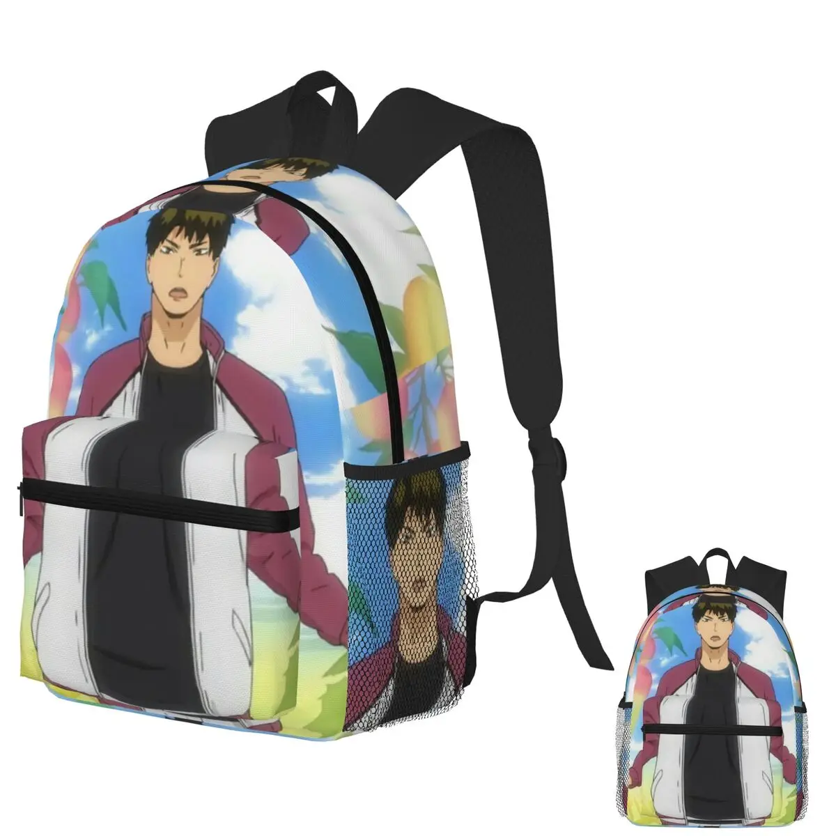 Haikyuu Manga Ushijima Wakatoshi студенческий рюкзак школьная сумка походная дорожная рюкзак для мужчин и женщин модная сумка для книг сумки на плечо
Haikyuu Manga Ushijima Wakatoshi студенческий рюкзак школьная сумка походная дорожная рюкзак для мужчин и женщин модная сумка для книг сумки на плечо