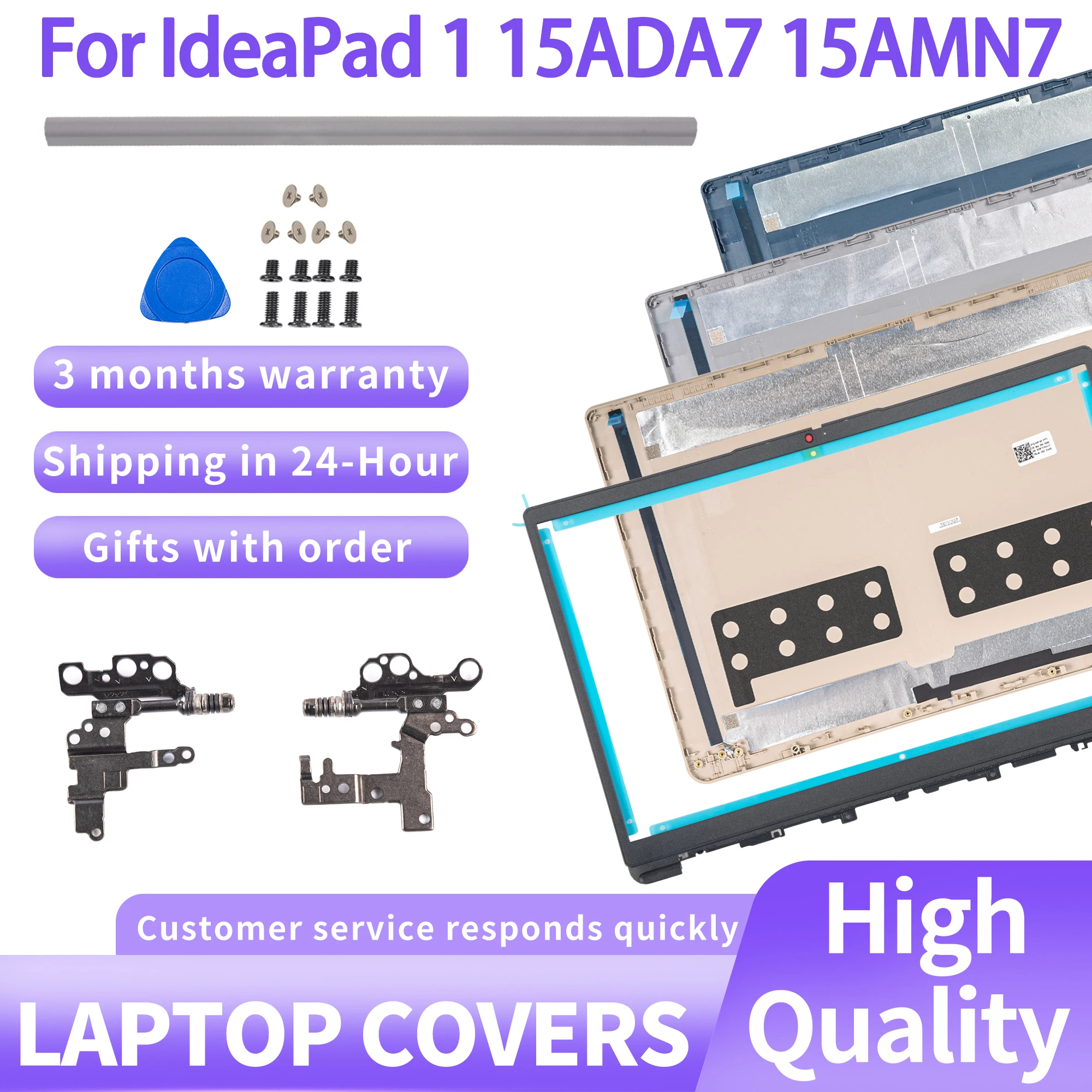 New Case 5CB1F36621 For IdeaPad 1-15ADA7 1 15ADA7 1 15AMN7 LCD Rear Lid Back Cover Front Bezel Hinges Hing Cover Shell
New Case 5CB1F36621 For IdeaPad 1-15ADA7 1 15ADA7 1 15AMN7 LCD Rear Lid Back Cover Front Bezel Hinges Hing Cover Shell
