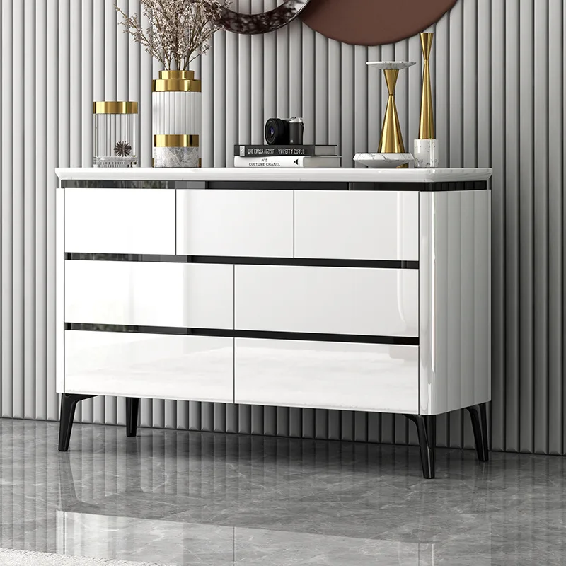 Modern simple paint seven chest cabinet bedroom multi-function chest chest drawer locker living room wall storage cabinet 
Modern simple paint seven chest cabinet bedroom multi-function chest chest drawer locker living room wall storage cabinet