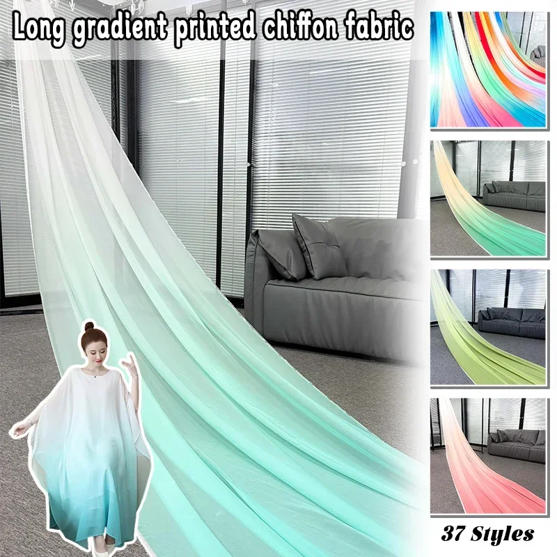 150cm Wide by 4meter Gradient Chiffon Fabric DIY Ancient Style Skirt Hanfu Cloth Indoor Outdoor Wedding Backdrop Decor Material
150cm Wide by 4meter Gradient Chiffon Fabric DIY Ancient Style Skirt Hanfu Cloth Indoor Outdoor Wedding Backdrop Decor Material