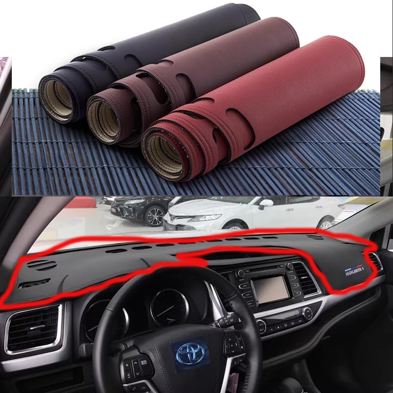 Car Dashboard Cover Mat Instrument Platform Cover for Toyota Highlander 2015 2017 2020 2021 American Model Avoid Light Pad
Car Dashboard Cover Mat Instrument Platform Cover for Toyota Highlander 2015 2017 2020 2021 American Model Avoid Light Pad