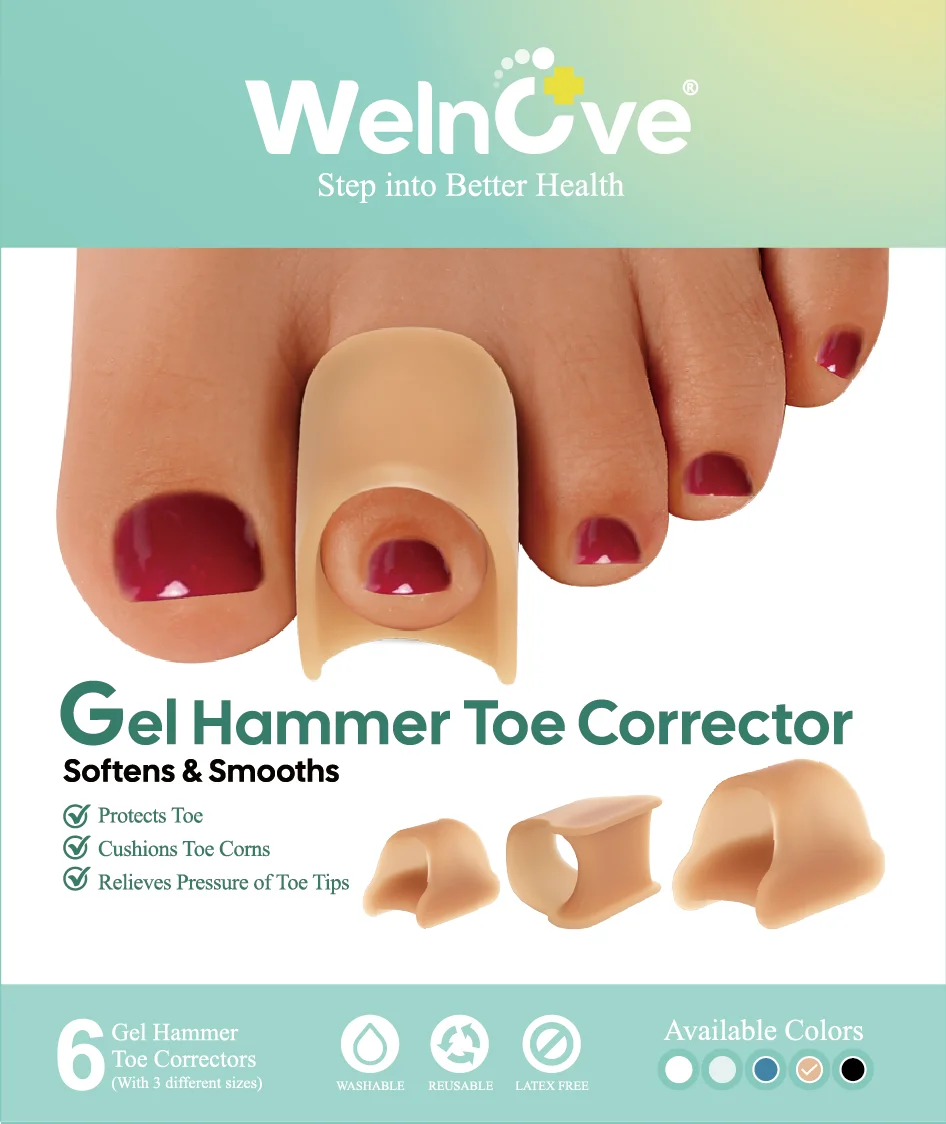 3Sizes Toe Separator Silicone Gel Foot Care Tools Big Toe Bunion Straightener Valgus Hallux Bunion Protector Corrector Alignment
3Sizes Toe Separator Silicone Gel Foot Care Tools Big Toe Bunion Straightener Valgus Hallux Bunion Protector Corrector Alignment