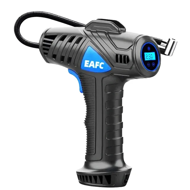 Портативный автомобильный компрессор EAFC, беспроводной воздушный насос, умный цифровой насос для шин со светодиодной подсветкой для автомобиля, мотоцикла, велосипеда, мяча
Портативный автомобильный компрессор EAFC, беспроводной воздушный насос, умный цифровой насос для шин со светодиодной подсветкой для автомобиля, мотоцикла, велосипеда, мяча