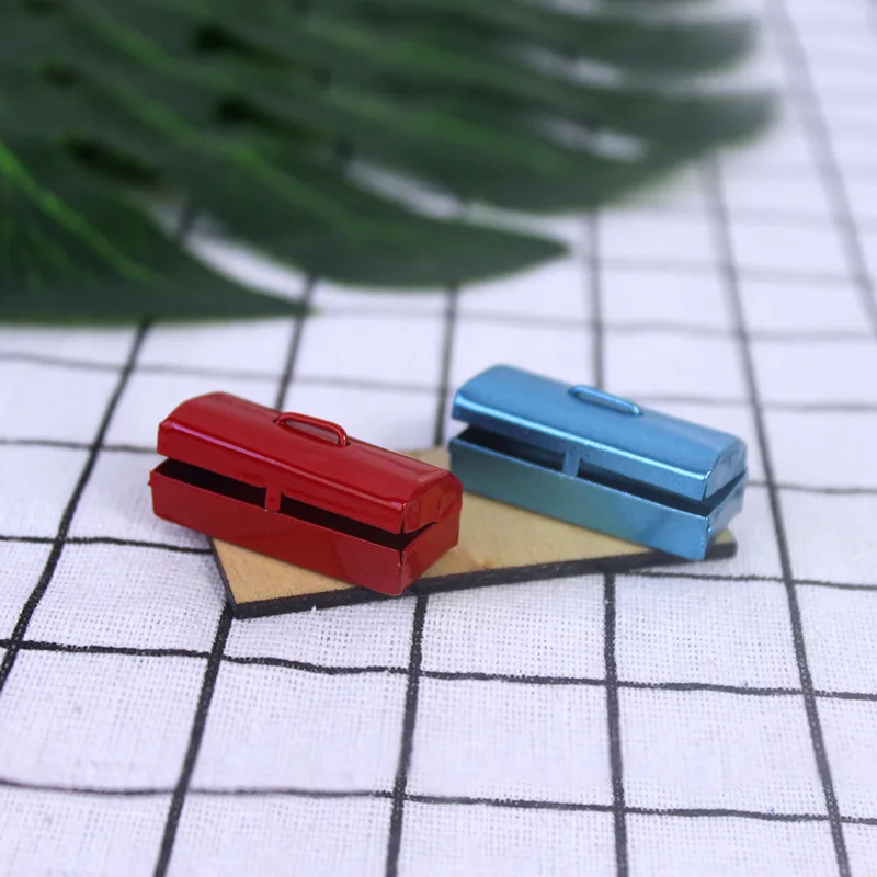 1: 6/1:12 Miniature Toys Doll House Accessories Scene Mini Storage Iron Toolbox Ornaments OB11 BJD Dollshouse Decor Furnitures
1: 6/1:12 Miniature Toys Doll House Accessories Scene Mini Storage Iron Toolbox Ornaments OB11 BJD Dollshouse Decor Furnitures