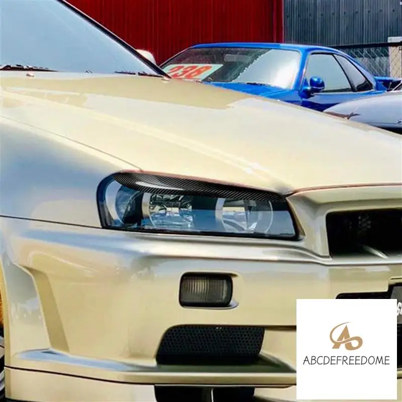 4X автомобильный Стайлинг, фары, брови, веки, наклейки, отделка для Nissan Skyline R34 GTR GT-T 1999 2000 2001 2002
4X автомобильный Стайлинг, фары, брови, веки, наклейки, отделка для Nissan Skyline R34 GTR GT-T 1999 2000 2001 2002