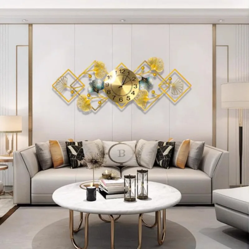 Metal Restaurant Wall Clocks Nordic Art Minimalist Silent Aesthetic Wall Watch Art Mural Reloj De Pared Living Room Decoration
Metal Restaurant Wall Clocks Nordic Art Minimalist Silent Aesthetic Wall Watch Art Mural Reloj De Pared Living Room Decoration