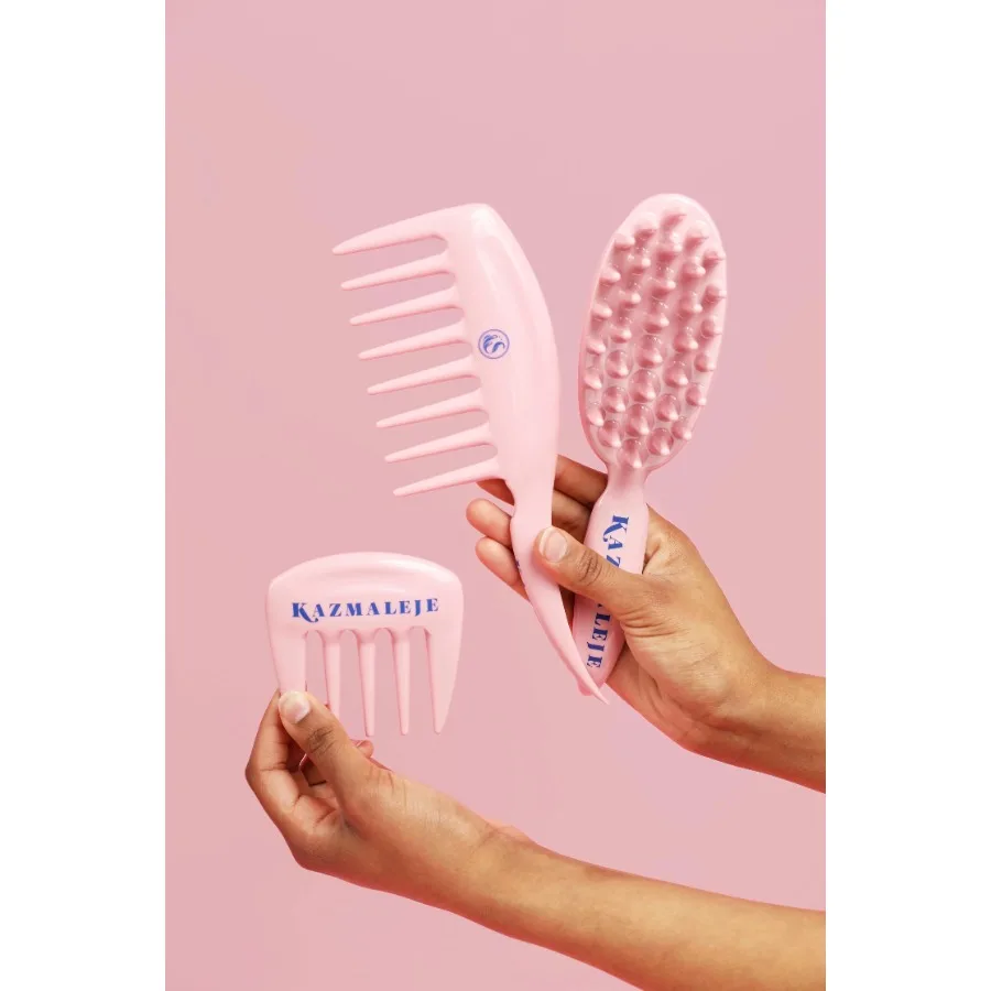 Rose Wide Tooth Comb, Gentle Detangling for Wet & Curly Hair, Perfect for Travel & Showers.
Rose Wide Tooth Comb, Gentle Detangling for Wet & Curly Hair, Perfect for Travel & Showers.