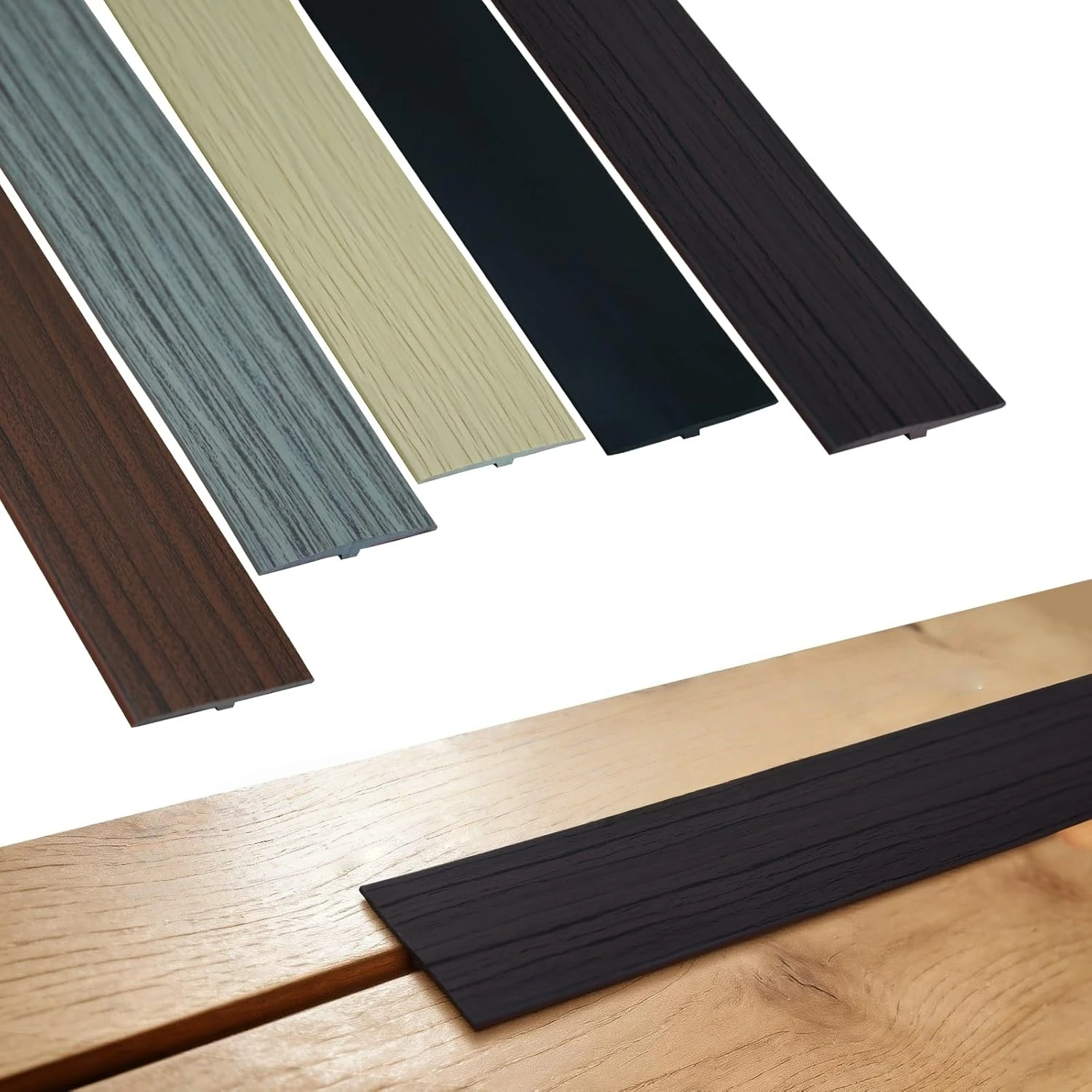 1pc 1/2/3metersX5cm Floor Transition Strip,Self Adhesive PVC Floor Divider Strip,T-Molding Wood Grain Floor Trim,Waterproof
1pc 1/2/3metersX5cm Floor Transition Strip,Self Adhesive PVC Floor Divider Strip,T-Molding Wood Grain Floor Trim,Waterproof