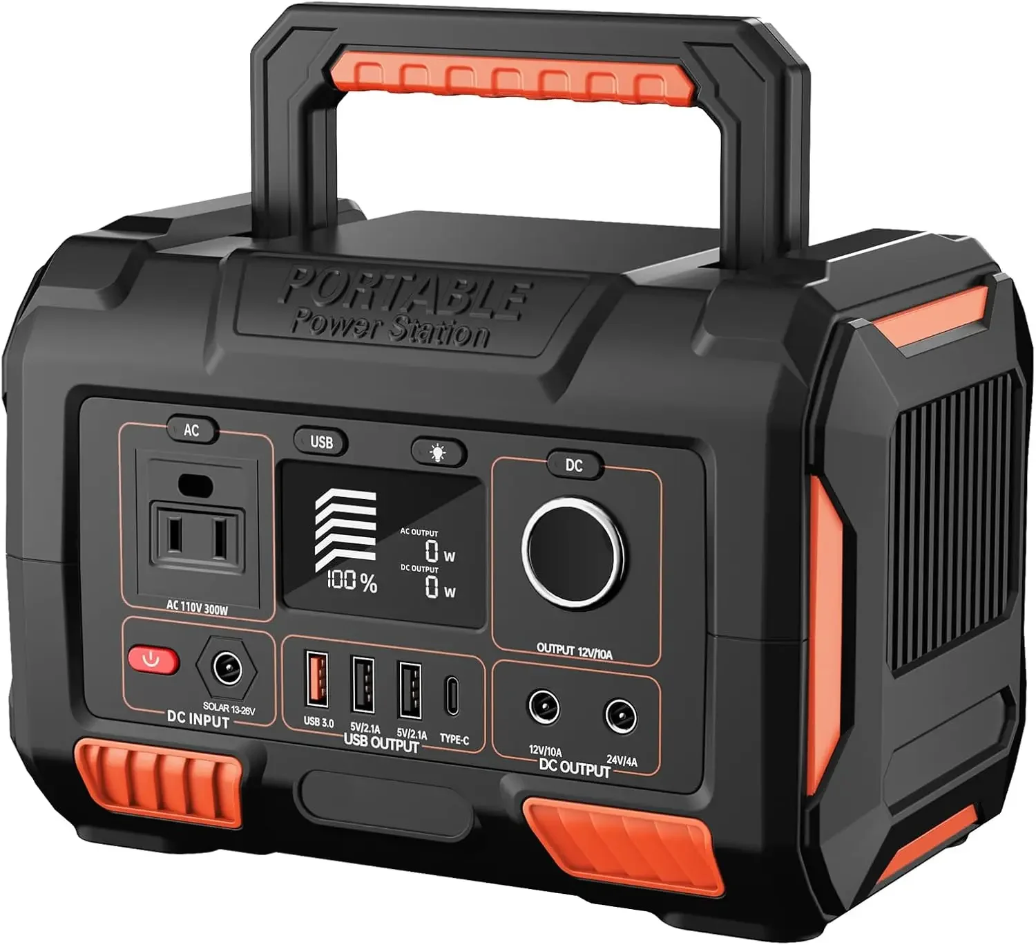 Portable Power Supply,Small Portable Power Station 300W 288wh,110V Pure Sine Wave AC Outlet,Li-Ion Battery Mobile Power for Outd
Portable Power Supply,Small Portable Power Station 300W 288wh,110V Pure Sine Wave AC Outlet,Li-Ion Battery Mobile Power for Outd