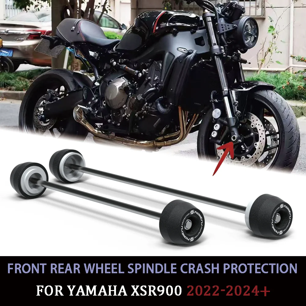 For Yamaha XSR 900 XSR900 2022 2023 2024+ Motorcycle Front Rear Axle Sliders Wheel Protection Device Axle fall protection
For Yamaha XSR 900 XSR900 2022 2023 2024+ Motorcycle Front Rear Axle Sliders Wheel Protection Device Axle fall protection