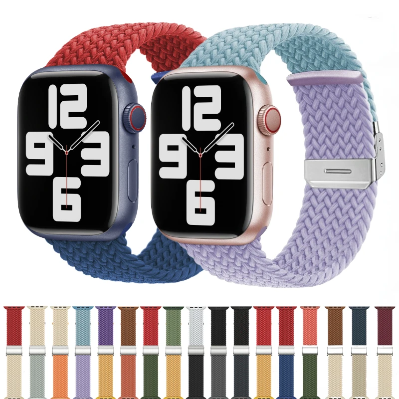 Ремешок плетеный нейлоновый для Apple Watch Band Ultra 8 7 49 мм 45 мм 44 мм, регулируемый браслет для iWatch 6 5 4 3 SE 41 мм 42 мм 40 мм
Ремешок плетеный нейлоновый для Apple Watch Band Ultra 8 7 49 мм 45 мм 44 мм, регулируемый браслет для iWatch 6 5 4 3 SE 41 мм 42 мм 40 мм