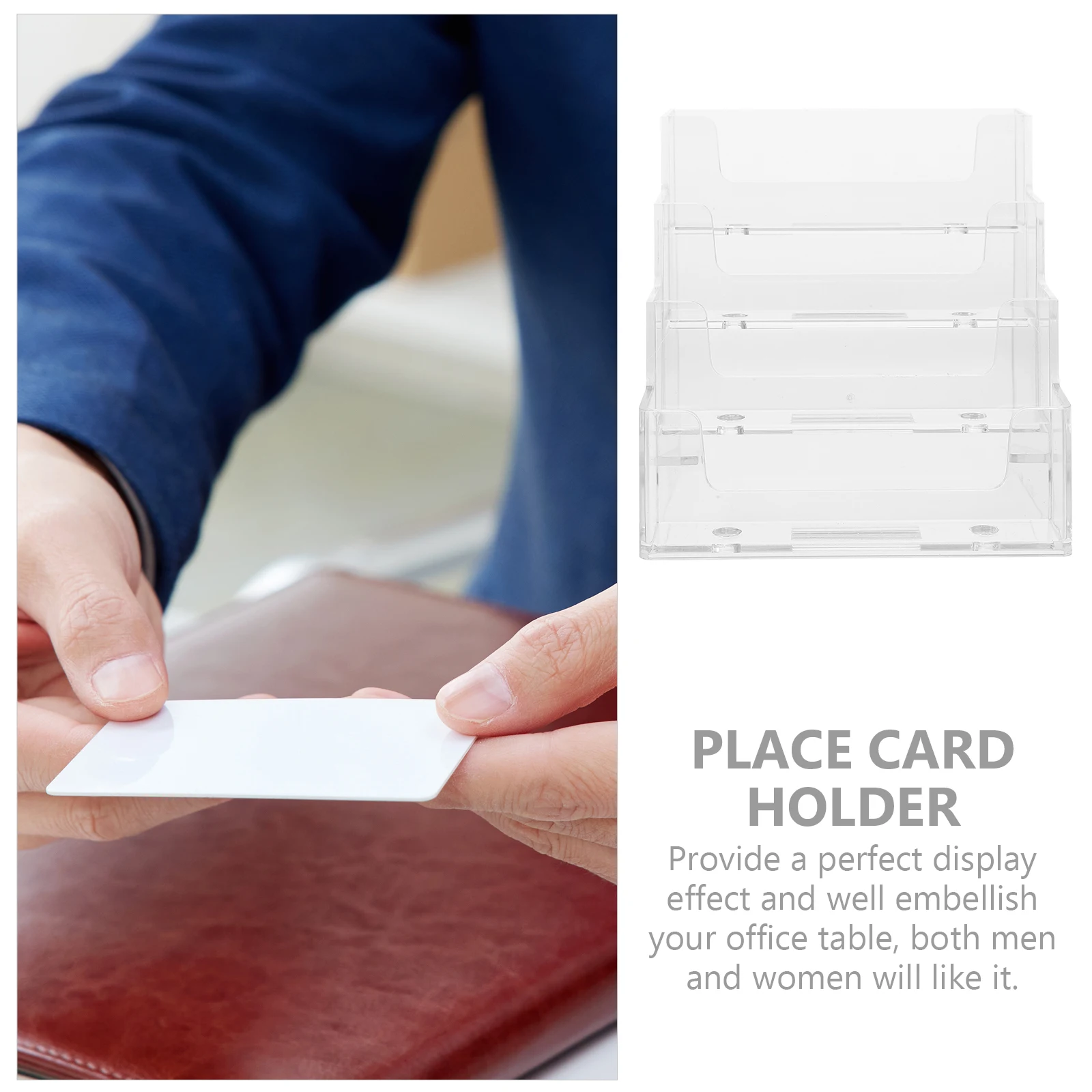 Transparent Business Holder Desk Organizer Plastic Card Display Stand For Office Home Cards Storage Easy Access Clear
Transparent Business Holder Desk Organizer Plastic Card Display Stand For Office Home Cards Storage Easy Access Clear