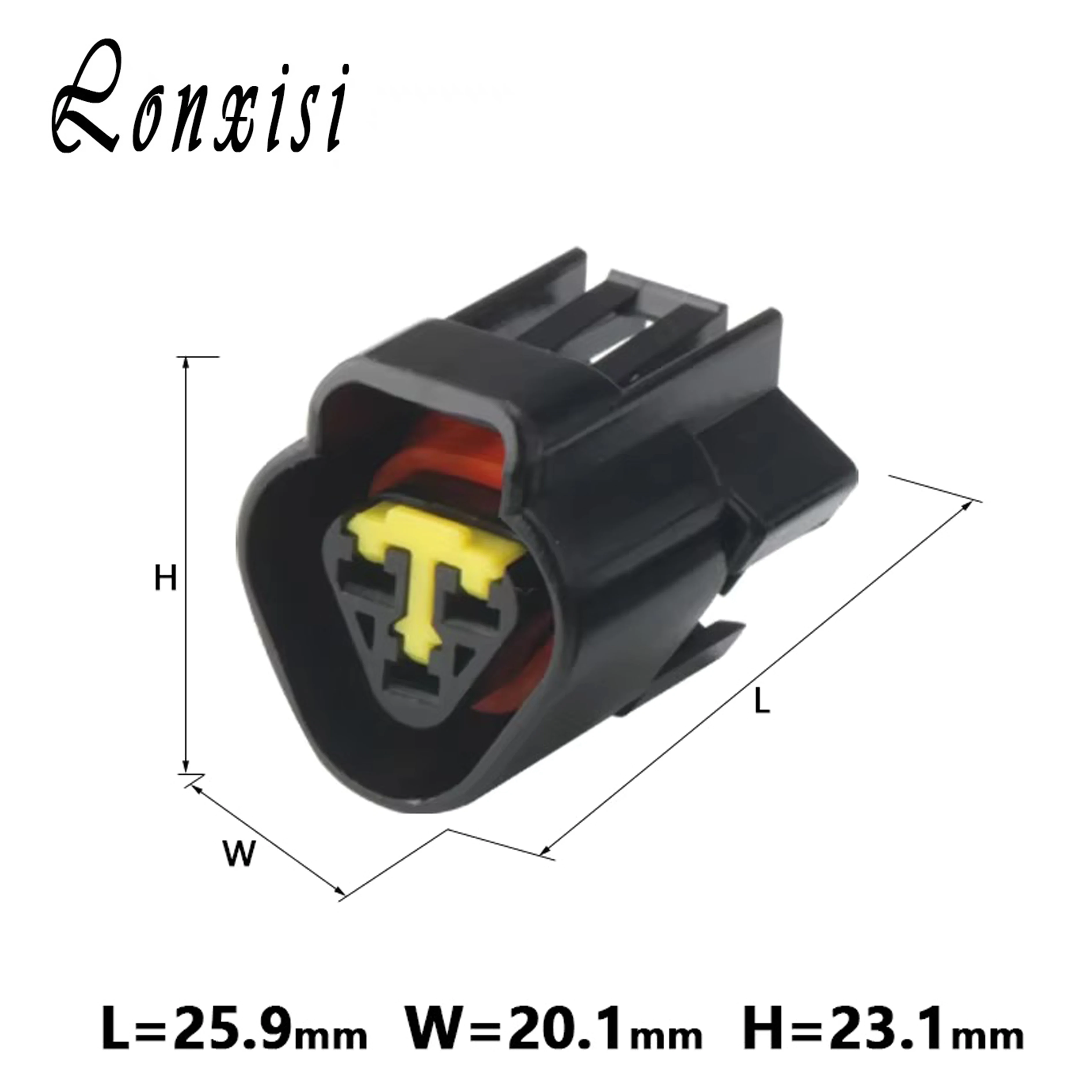 1/5/10/20 Sets Furukawa 3 Pin Way Black Male Female Waterproof Auto Electrical Wire Connector Plug FW-C-3M-B FW-C-3F-B
1/5/10/20 Sets Furukawa 3 Pin Way Black Male Female Waterproof Auto Electrical Wire Connector Plug FW-C-3M-B FW-C-3F-B